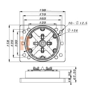 Base pneumática de fixação - Image 2