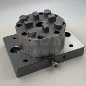 Chuck pneumático com base